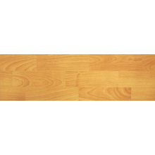 Plancher stratifié de bord ciré par noix de ménage de 8.3mm E1 de relief